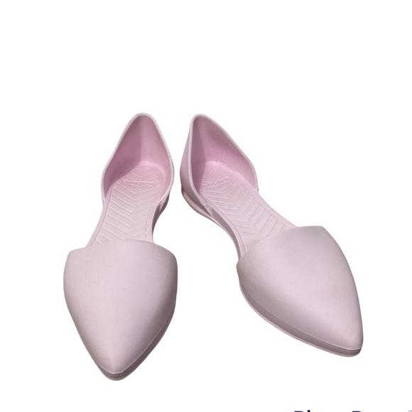 Native Audrey D’Orsay Point Toe Flats Pink